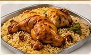 Chicken Mandi Rice Tray – serves 20